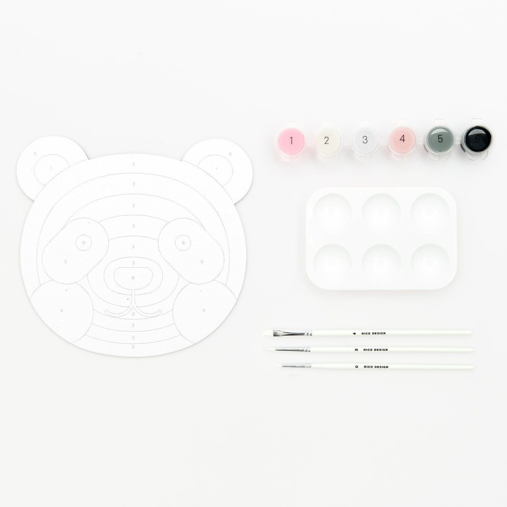 Zestaw do malowania po numerach - Rico Design - Panda