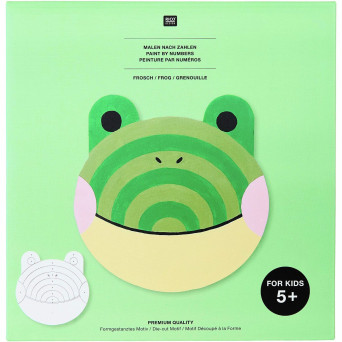 Zestaw do malowania po numerach - Rico Design - Frog