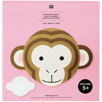 Set for painting by numbers - Rico Design - Monkey