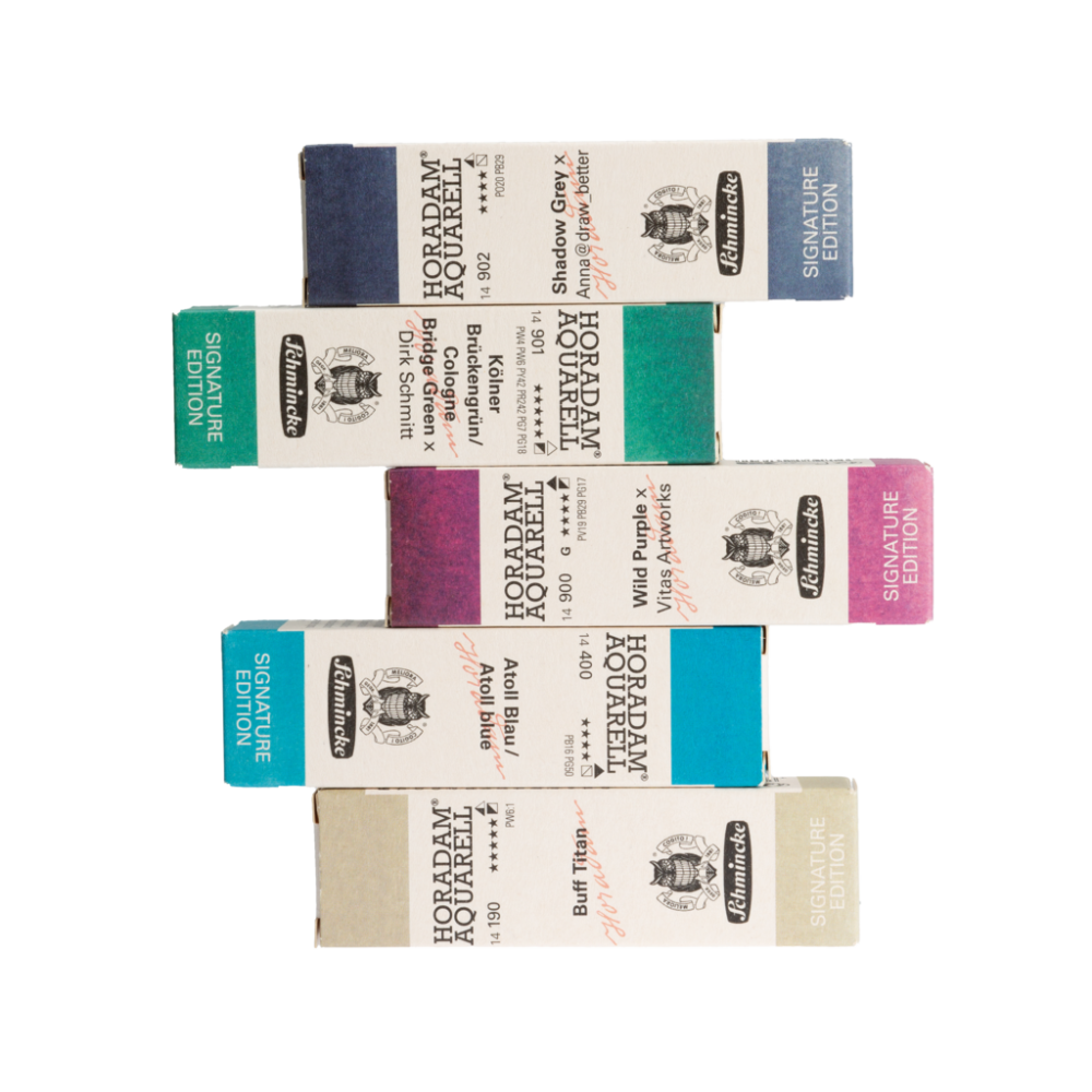 Horadam Aquarell watercolor paint - Schmincke - 901, Cologne Bridge Green, 15 ml