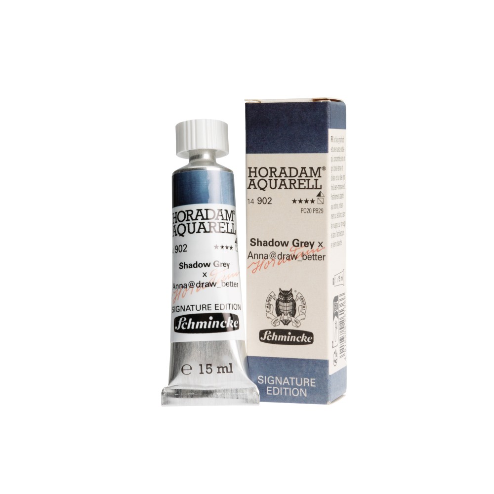 Horadam Aquarell watercolor paint - Schmincke - 902, Shadow Grey, 15 ml