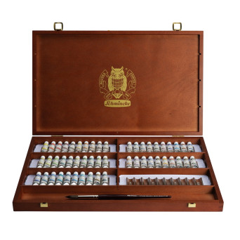 Set of Horadam Aquarell watercolor paints - Schmincke - 50 x 5 ml