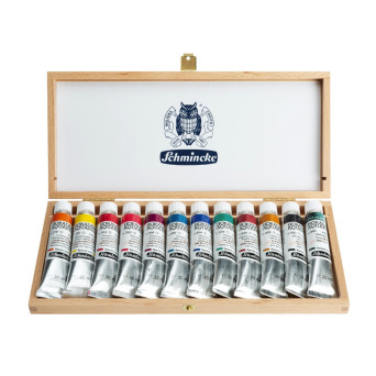 Zestaw akwareli Horadam Aquarell - Schmincke - 12 kolorów x 20 ml