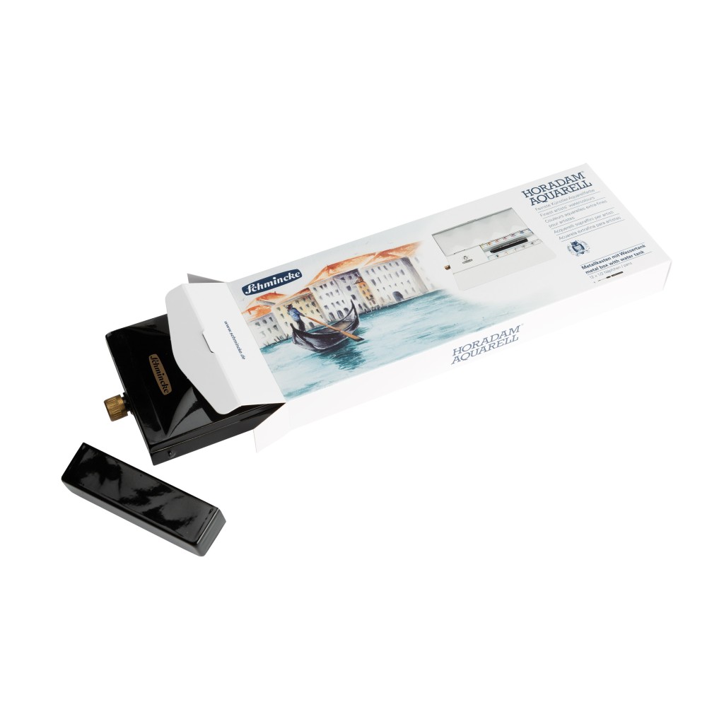 Zestaw akwareli Horadam Aquarell Brush & Water Tank - Schmincke - 12 szt.