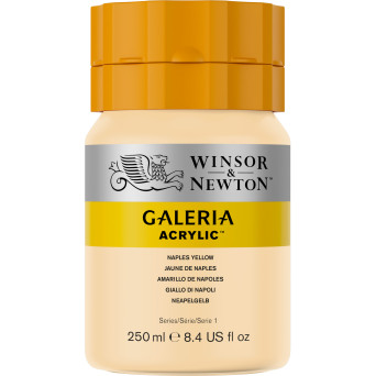 Acrylic paint Galeria - Winsor & Newton - 422, Naples Yellow, 250 ml