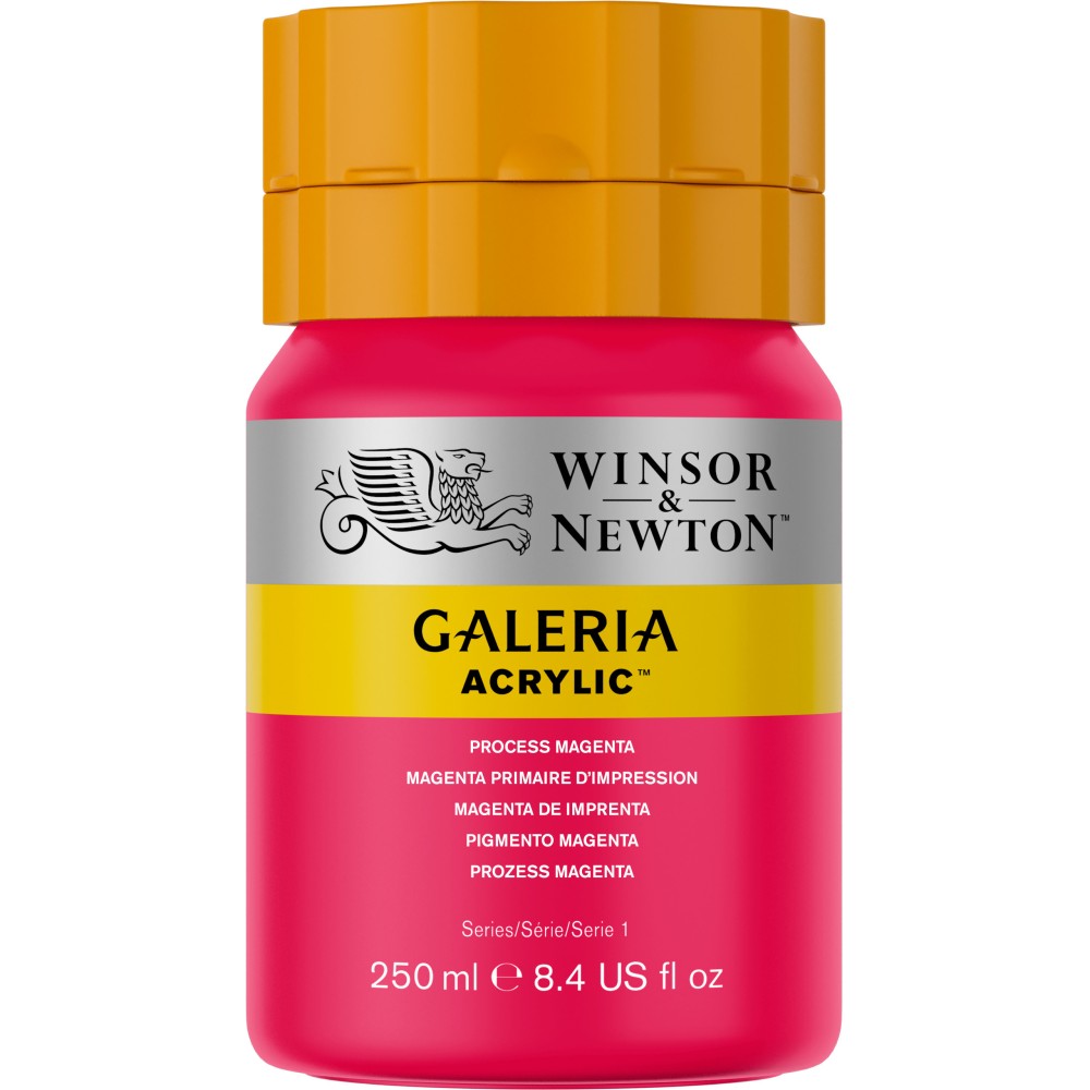Acrylic paint Galeria - Winsor & Newton - 533, Process Magenta, 250 ml