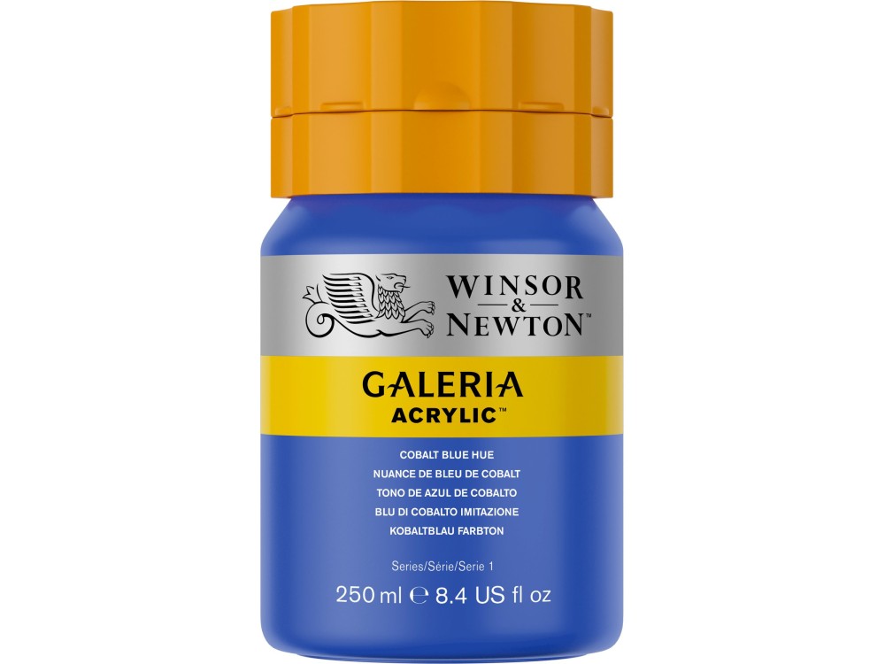 Acrylic paint Galeria - Winsor & Newton - 179, Cobalt Blue Hue, 250 ml