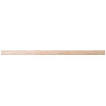Macrame wooden stick - round, 12 mm x 25 cm