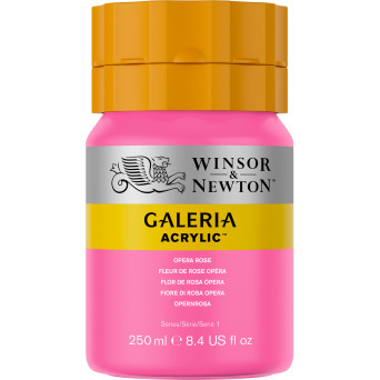 Acrylic paint Galeria - Winsor & Newton - 448, Opera Rose, 250 ml