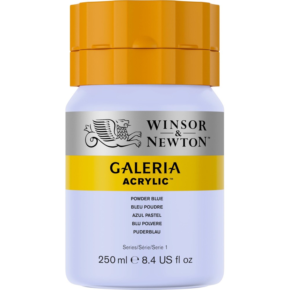 Acrylic paint Galeria - Winsor & Newton - 446, Powder Blue, 250 ml