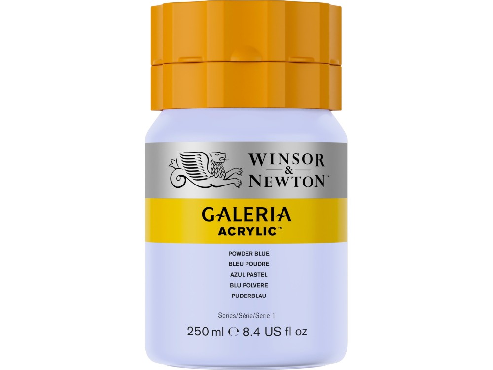 Farba akrylowa Galeria - Winsor & Newton - 446, Powder Blue, 250 ml
