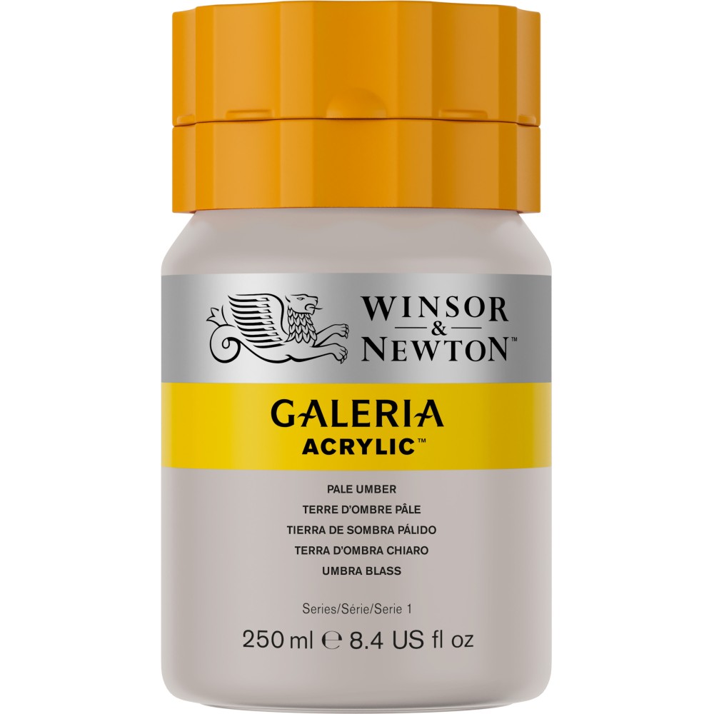 Acrylic paint Galeria - Winsor & Newton - 438, Pale Umber, 250 ml