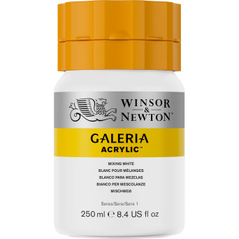 Acrylic paint Galeria - Winsor & Newton - 415, Mixing White, 250 ml