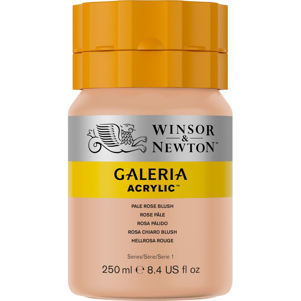 Farba akrylowa Galeria - Winsor & Newton - 257, Pale Rose Blush, 250 ml