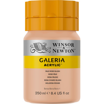 Farba akrylowa Galeria - Winsor & Newton - 257, Pale Rose Blush, 250 ml