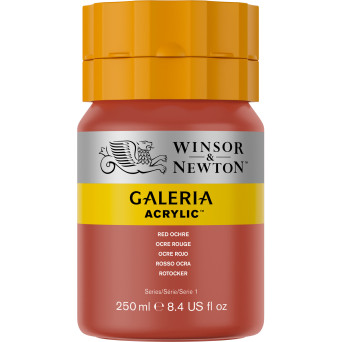 Farba akrylowa Galeria - Winsor & Newton - 564, Red Ochre, 250 ml