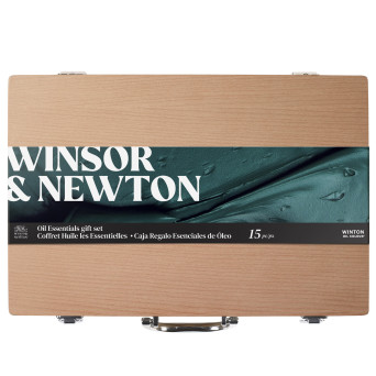 Zestaw farb olejnych Winton w drewnianym etui - Winsor & Newton - 15 szt.