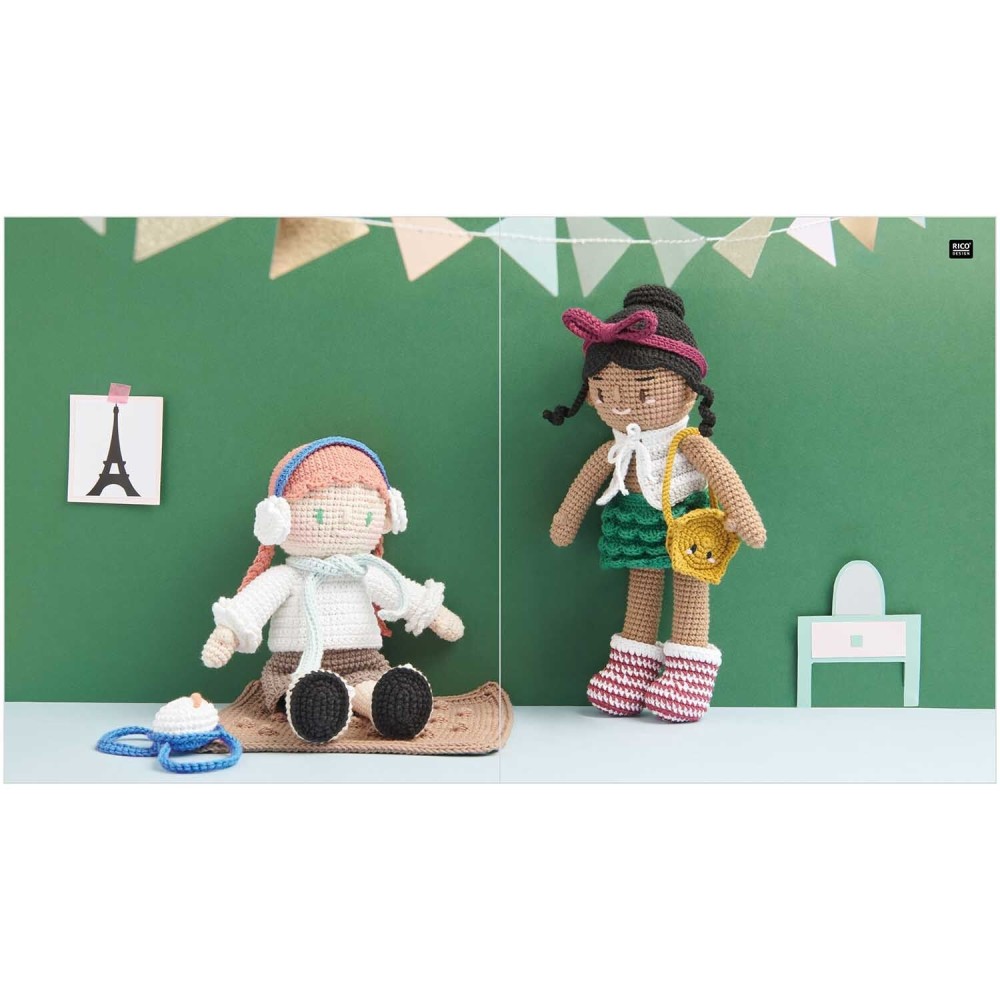 Podręcznik, instrukcja Ricorumi - Rico Design - Dollies