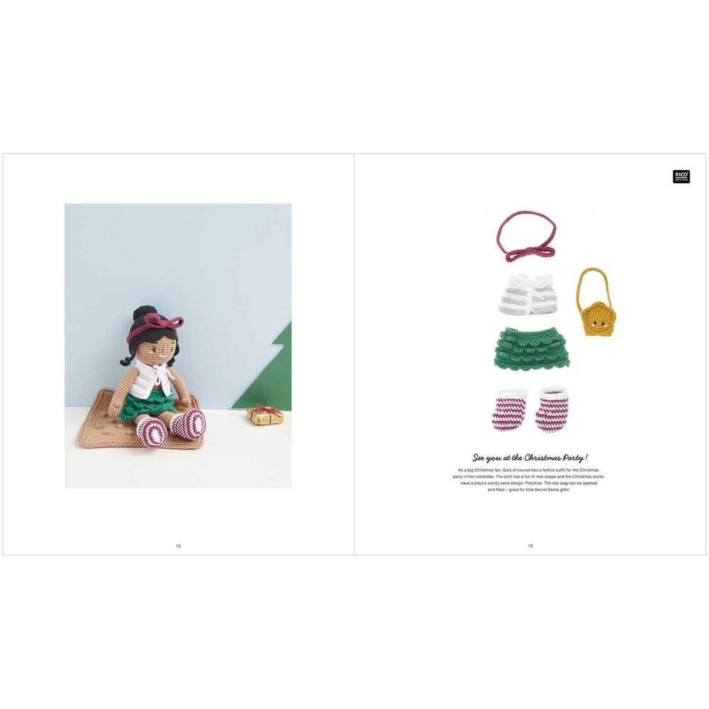 Podręcznik, instrukcja Ricorumi - Rico Design - Dollies
