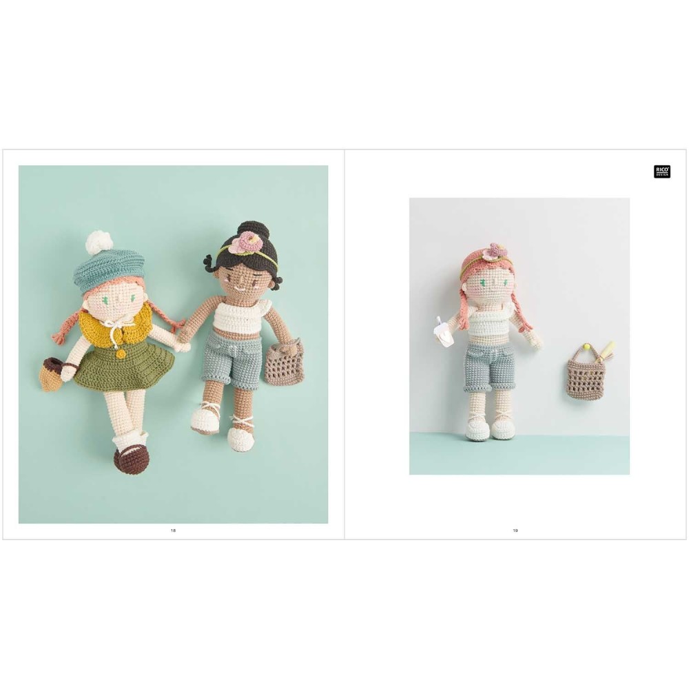 Podręcznik, instrukcja Ricorumi - Rico Design - Dollies