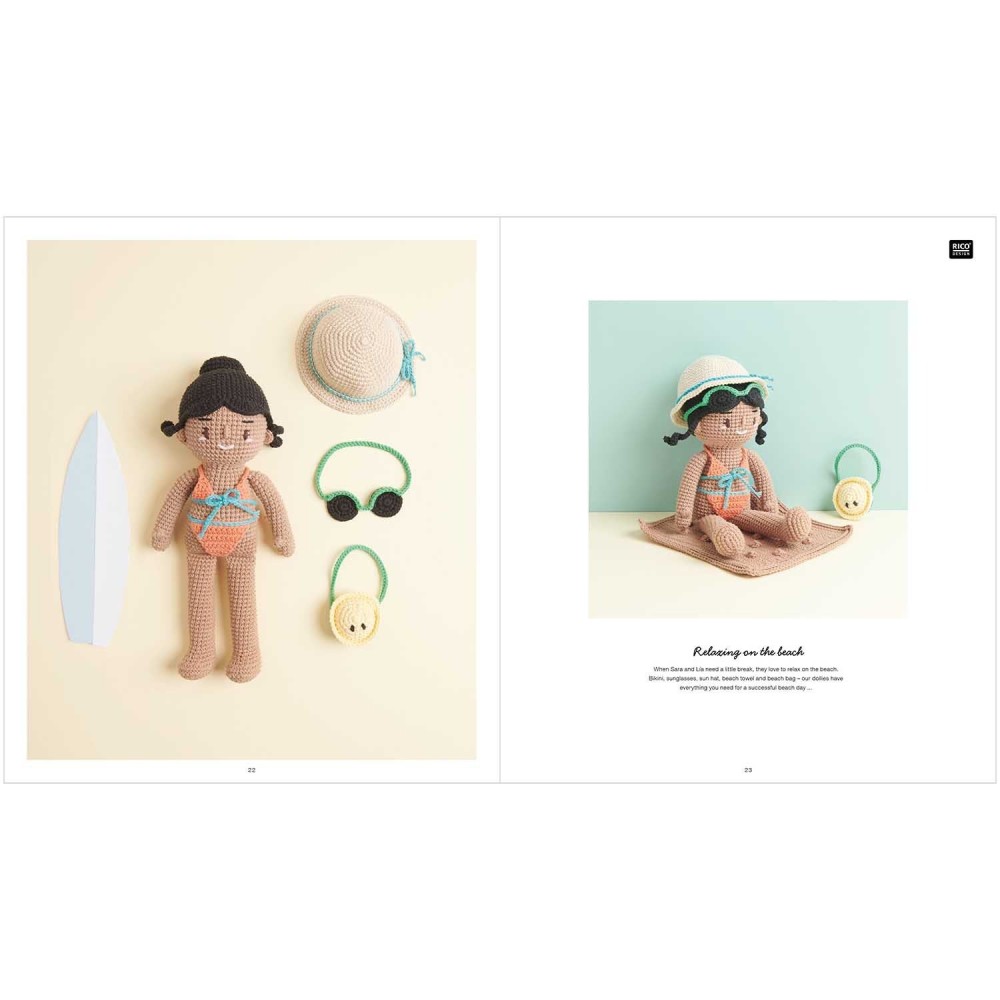 Podręcznik, instrukcja Ricorumi - Rico Design - Dollies