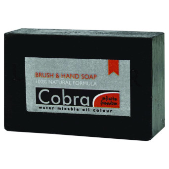 Mydło roślinne do mycia pędzli - Cobra - 150 g
