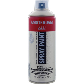 Farba akrylowa w sprayu - Amsterdam - 735, Oxide Black, 400 ml