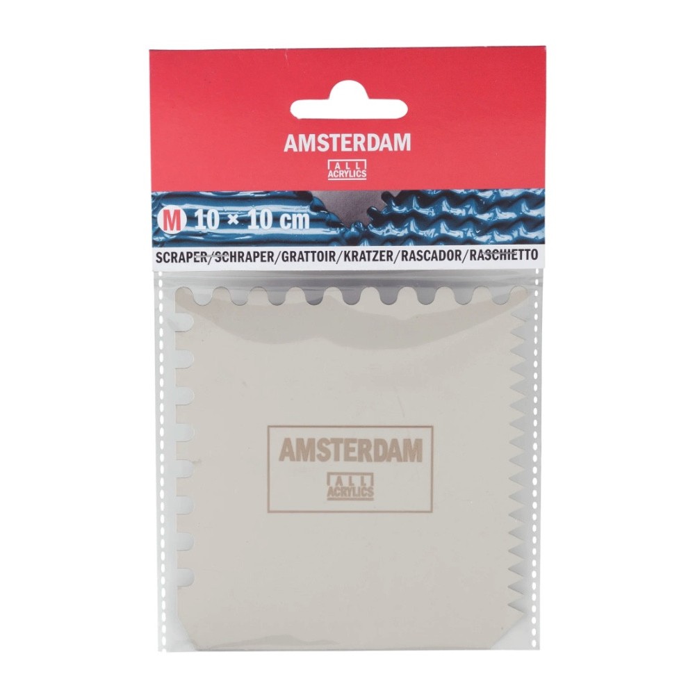 Metal scraper - Amsterdam - 10 x 10 cm