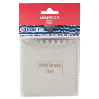 Metal scraper - Amsterdam - 10 x 10 cm
