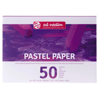 Pastel paper A4 - Talens Art Creation - plain, 90 g/m2, 50 sheets