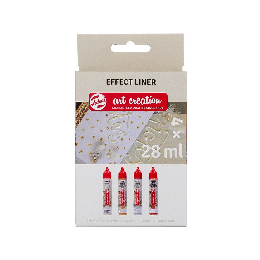 Set of Relief Effect liners - Talens Art Creation - 4 x 28 ml