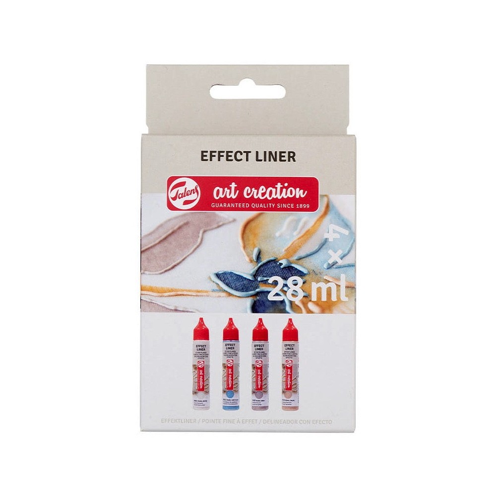 Set of Relief Effect liners Specialties - Talens Art Creation - 4 x 28 ml