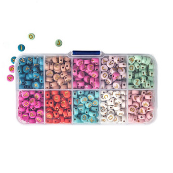 Zestaw koralików do tworzenia biżuterii Literki - DpCraft