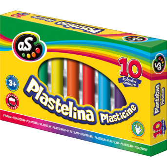 Plastelina szkolna - Astra - 10 kolorów