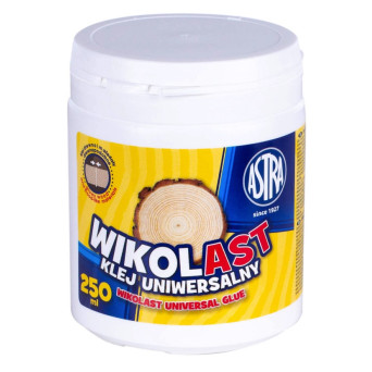 Klej uniwersalny Wikolast - Astra - transparentny, 250 ml