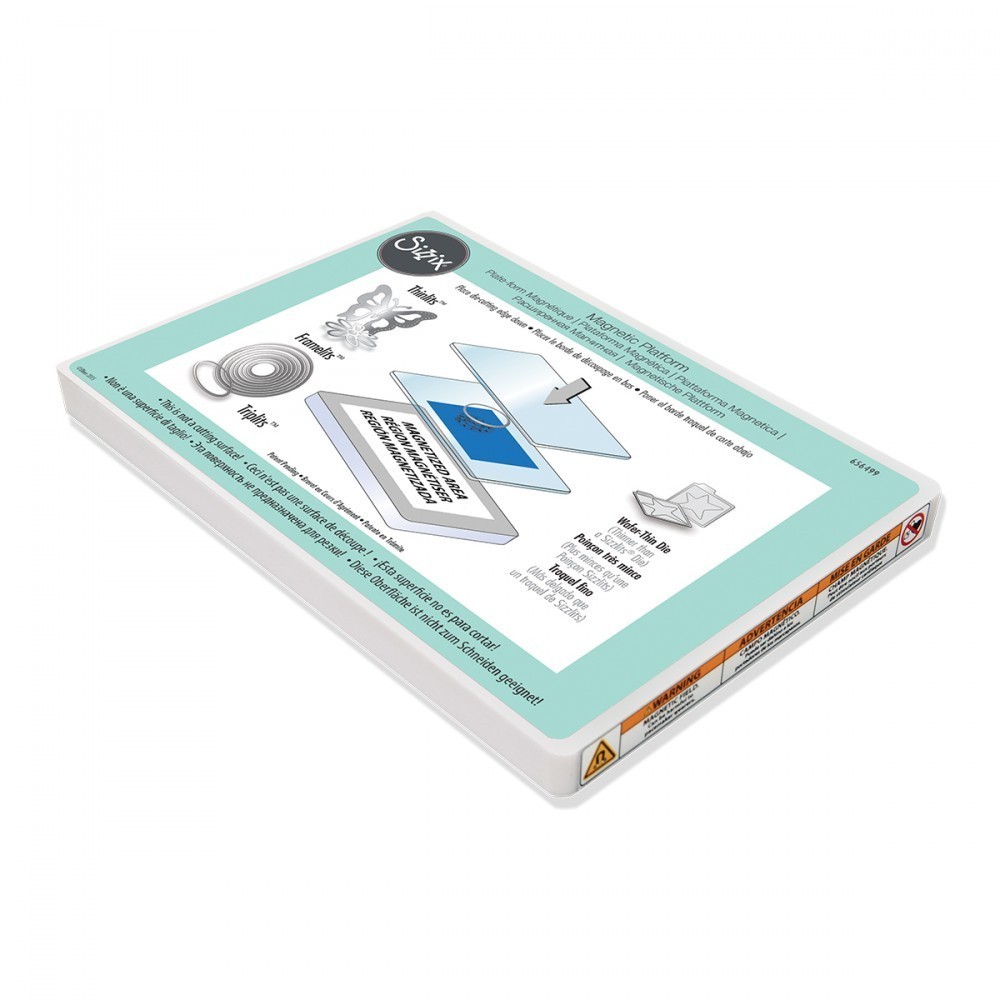 Magnetic Platform for Wafer-Thin Dies - Sizzix