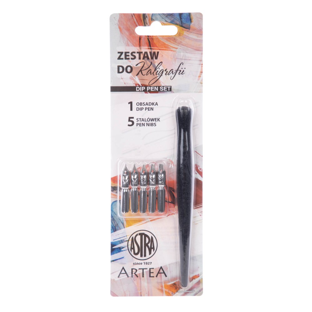 Zestaw do kaligrafii Artea - Astra - 6 szt.