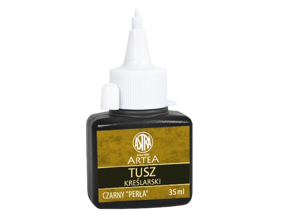 Drawing ink - Astra - black pearl, 35 ml