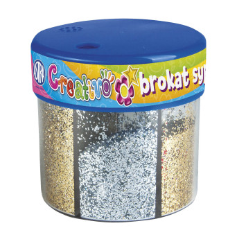 Brokat sypki Creativo - Astra - złoty i srebrny, 50 g