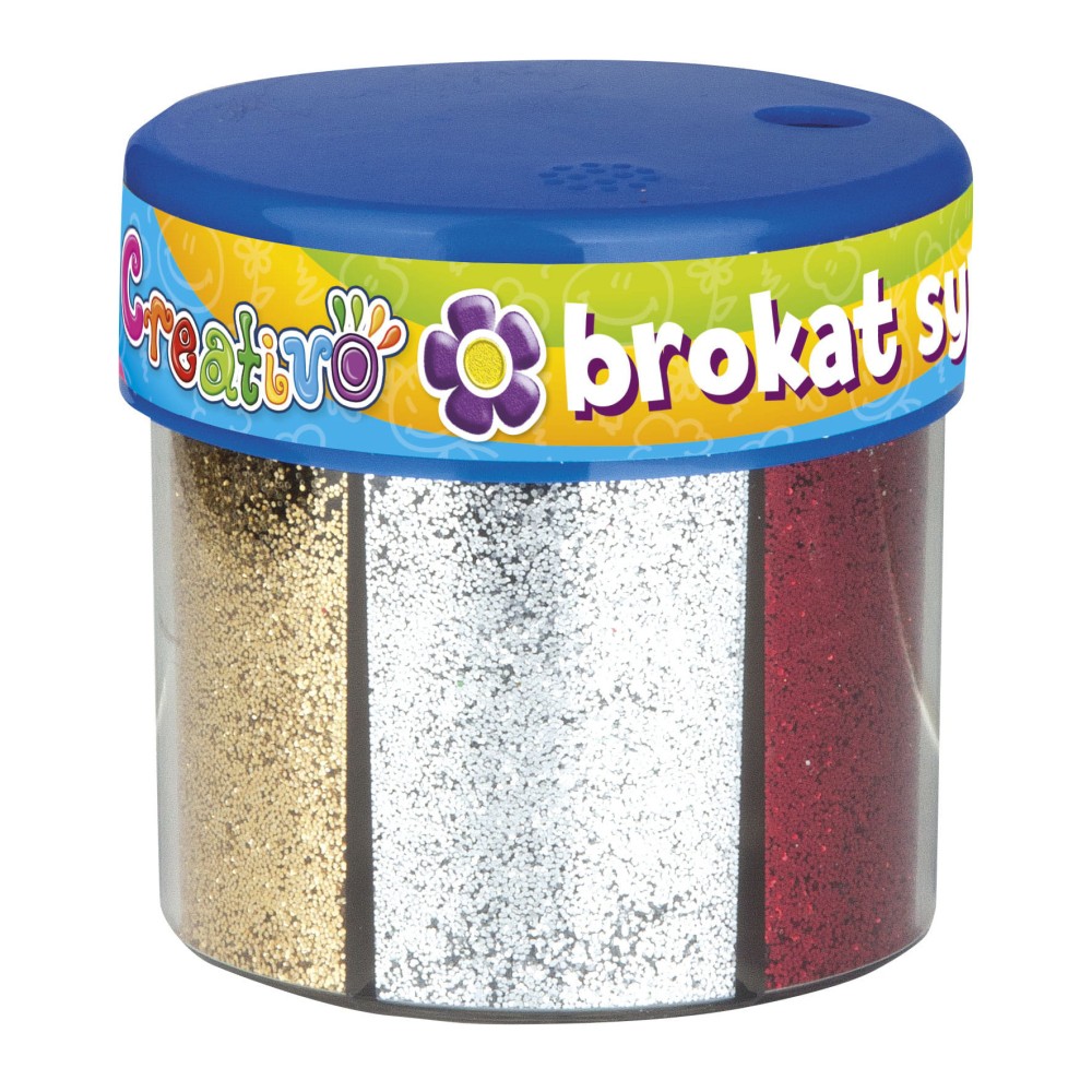 Brokat sypki Creativo - Astra - 6 kolorów, 50 g