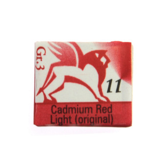 Akwarele w półkostkach - Renesans - 11, cadmium red light, 1,5 ml