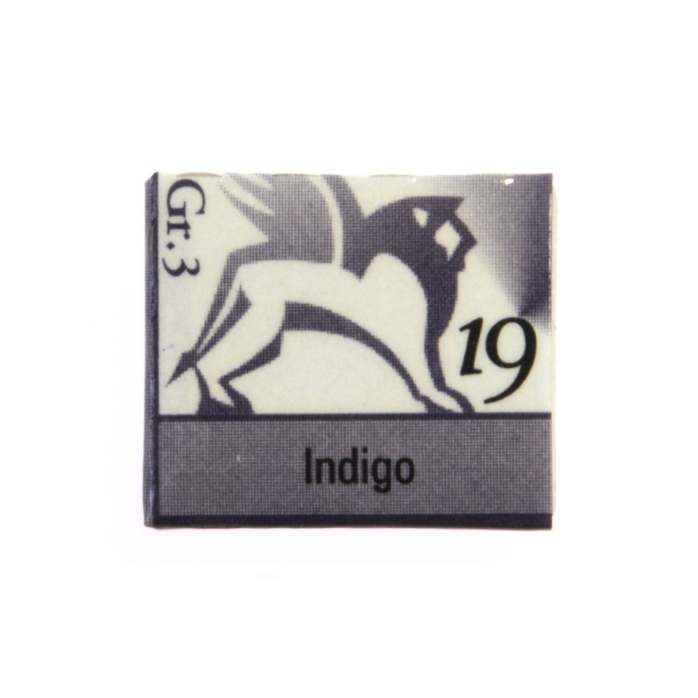 Akwarele w półkostkach - Renesans - 19, indigo, 1,5 ml