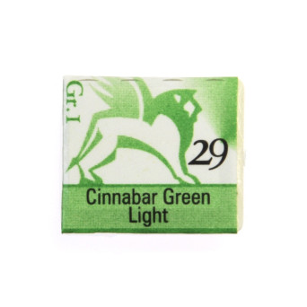 Akwarele w półkostkach - Renesans - 29, cinnabar green light, 1,5 ml