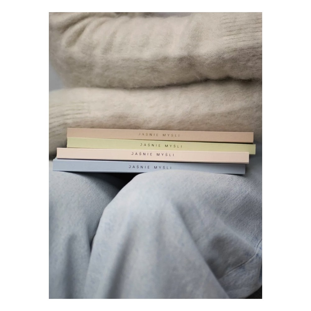 Jaśnie Myśli - Diary with questions to yourself - coffee