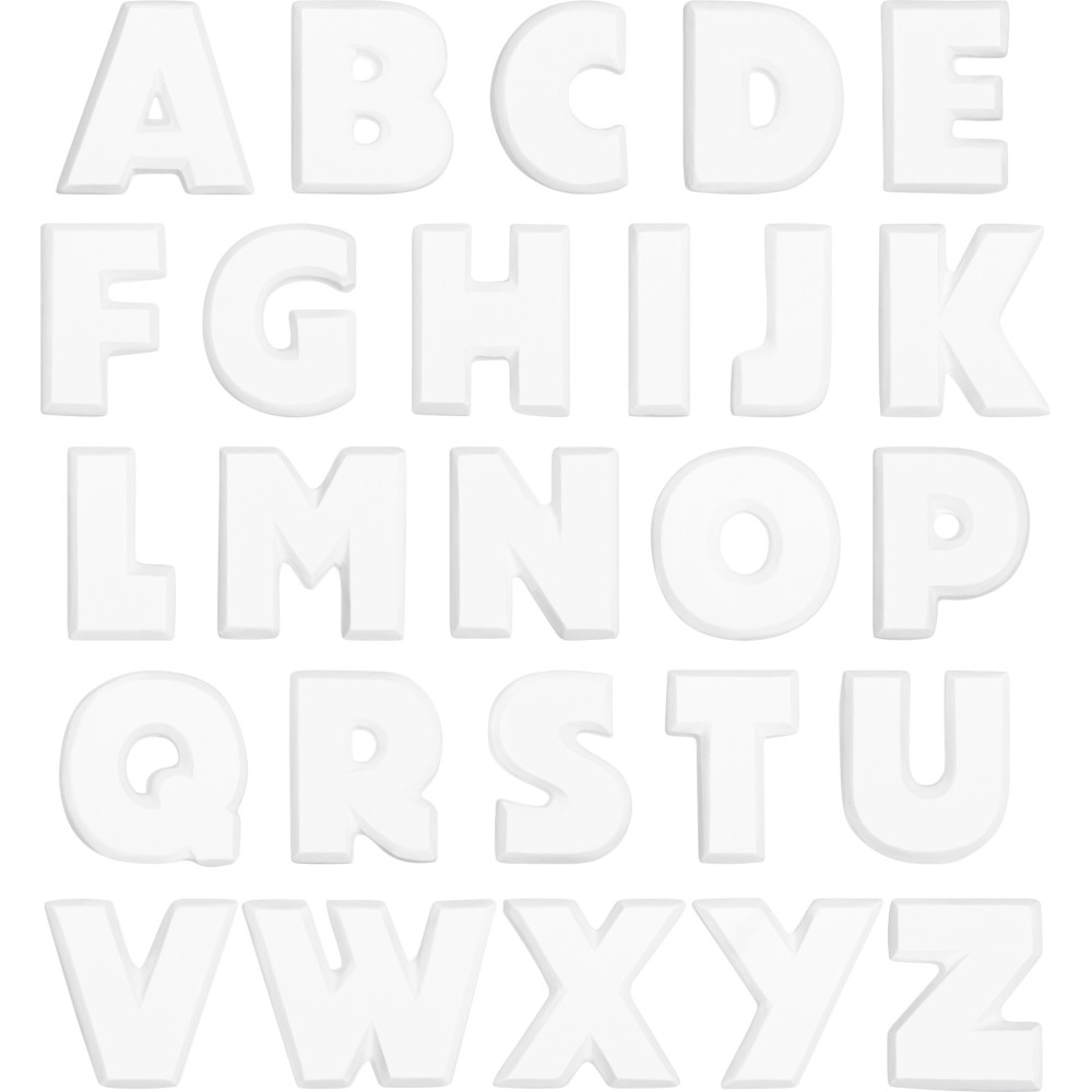 Set of molds for plaster casting - Knorr Prandell - Letters, 26 pcs.