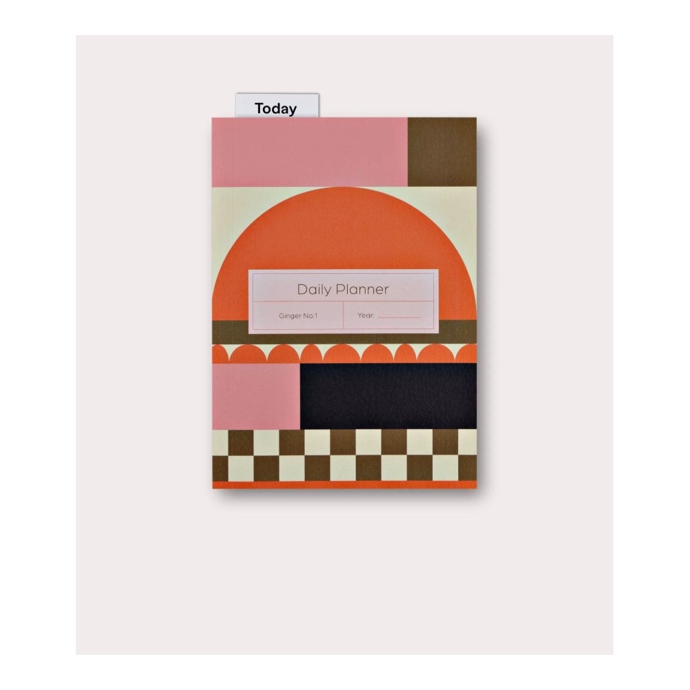 Daily planner Ginger No.1 A5 - The Completist. - 90 g/m2