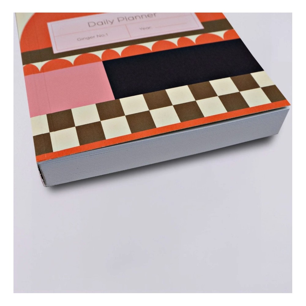 Daily planner Ginger No.1 A5 - The Completist. - 90 g/m2