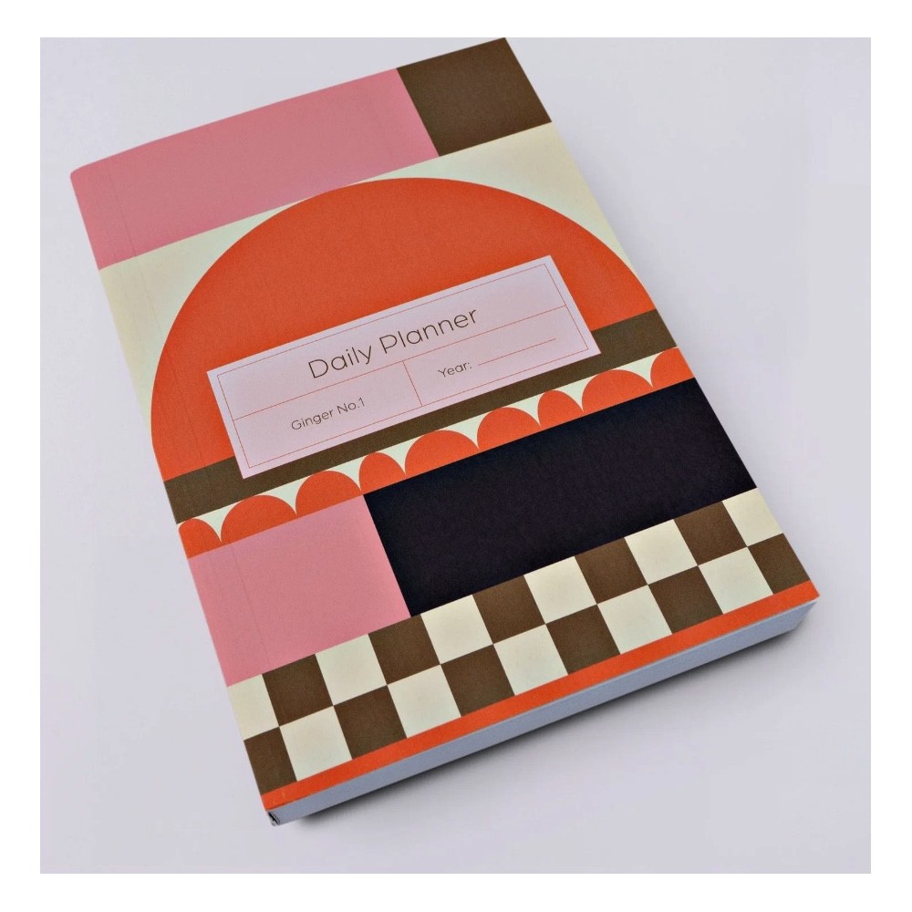 Daily planner Ginger No.1 A5 - The Completist. - 90 g/m2