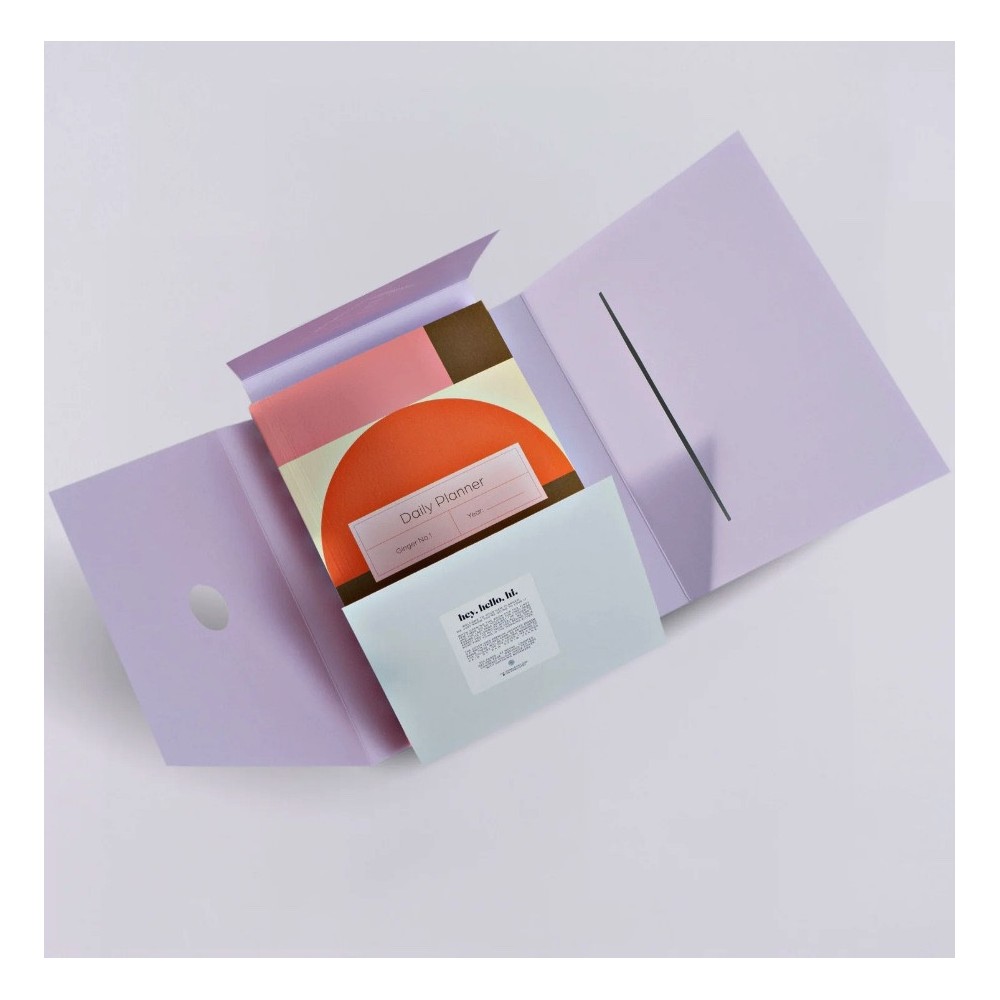 Daily planner Ginger No.1 A5 - The Completist. - 90 g/m2