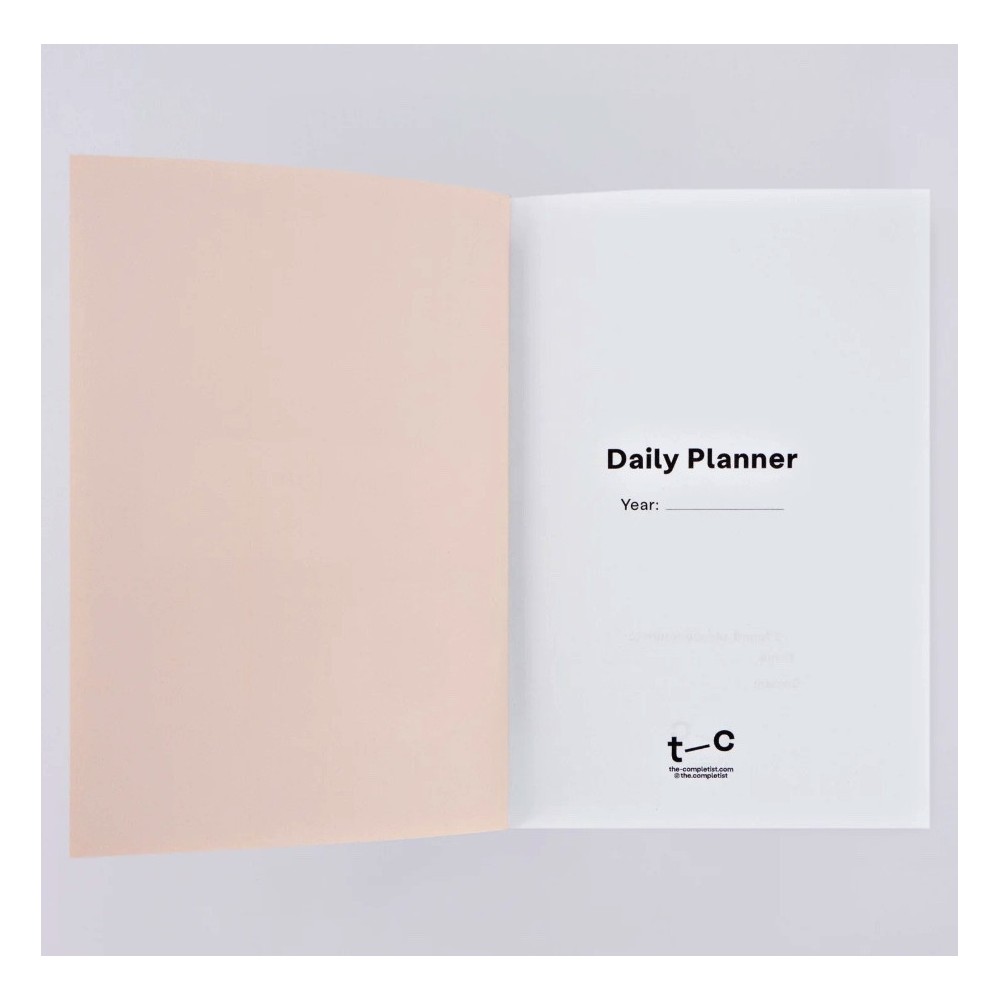 Daily planner Hildy No.1 A5 - The Completist. - 90 g/m2